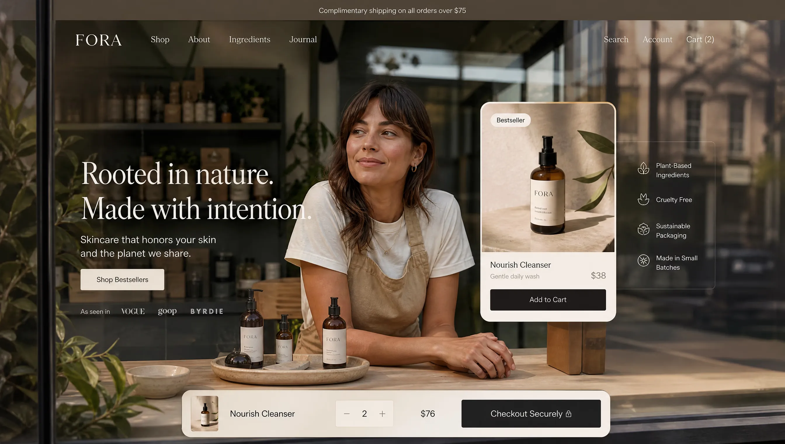 Brand motion
